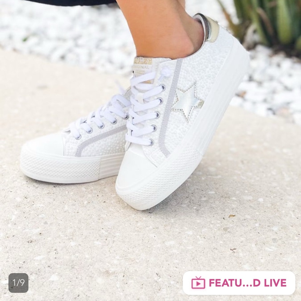 Vintage Havana Amaze Platform Sneakers - Pearl Multi - Picture 2 of 8
